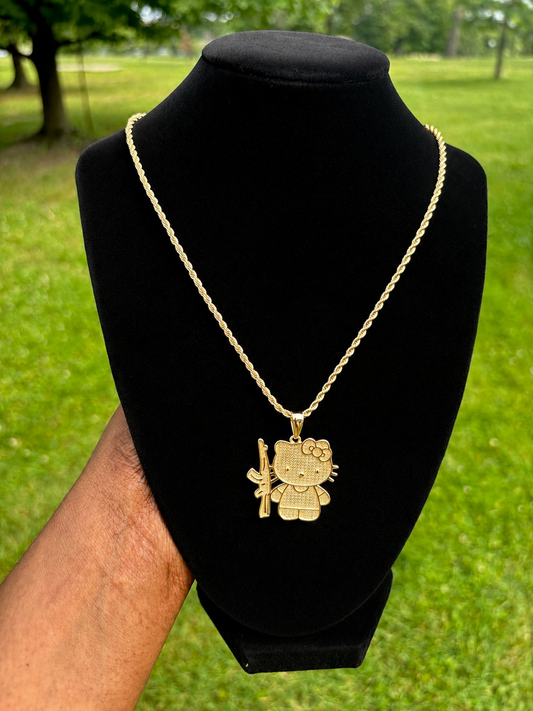 Bad Kitty Neclace💣🩷